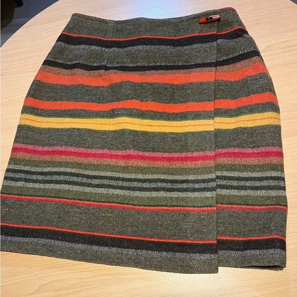 The Limited Multicolor Wool Blend Skirt - Picture 3 of 16